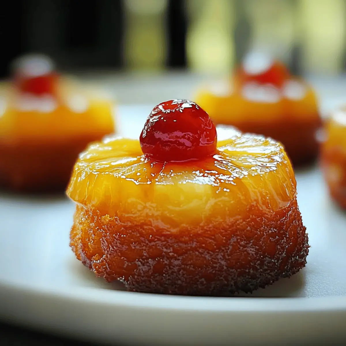 Delightful Mini Pineapple Upside Down Cakes