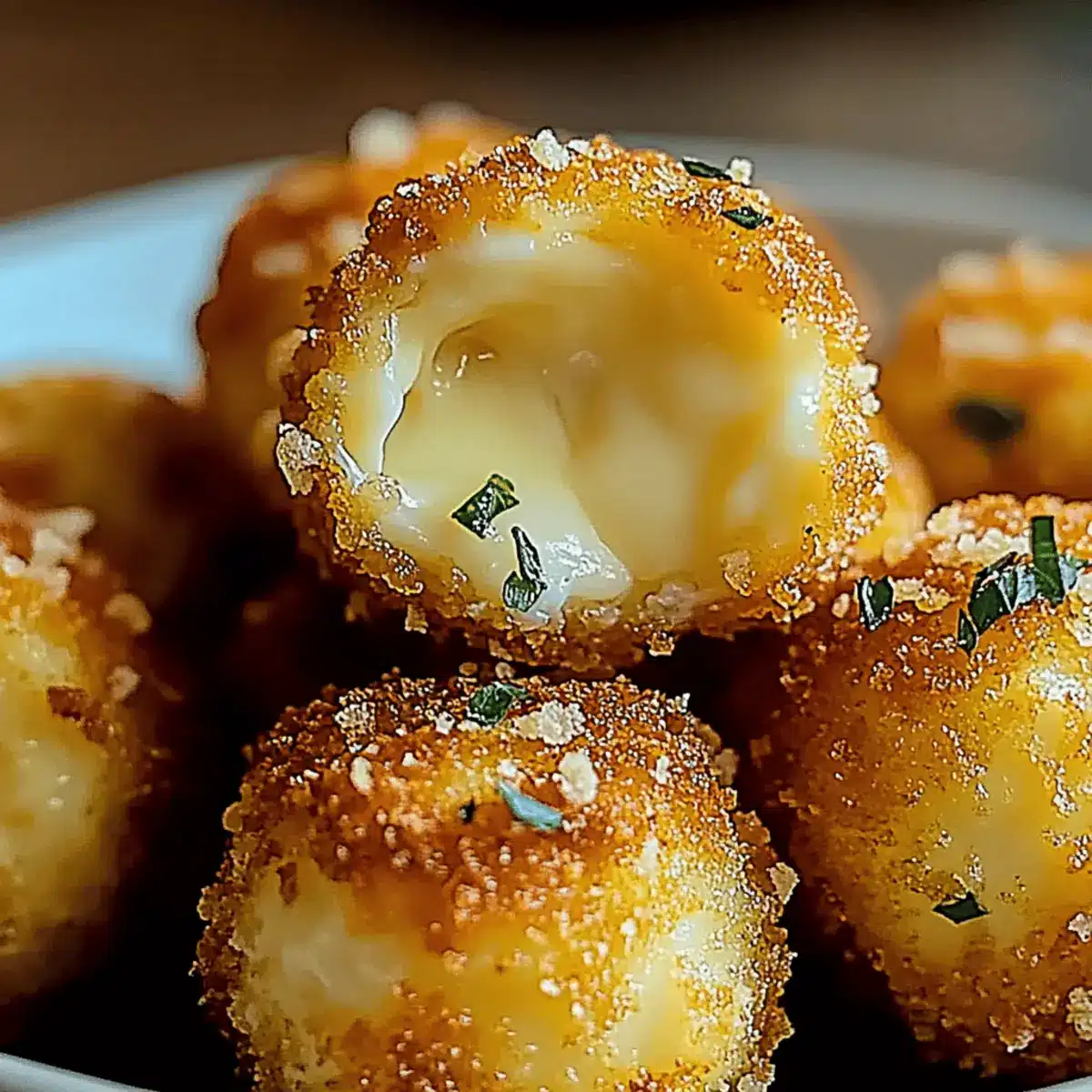Cheesy Parmesan Mozzarella Bites