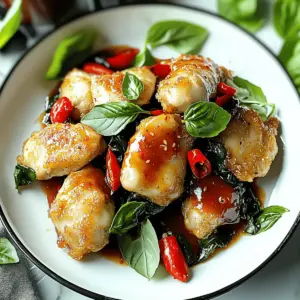 Thai Basil Chicken