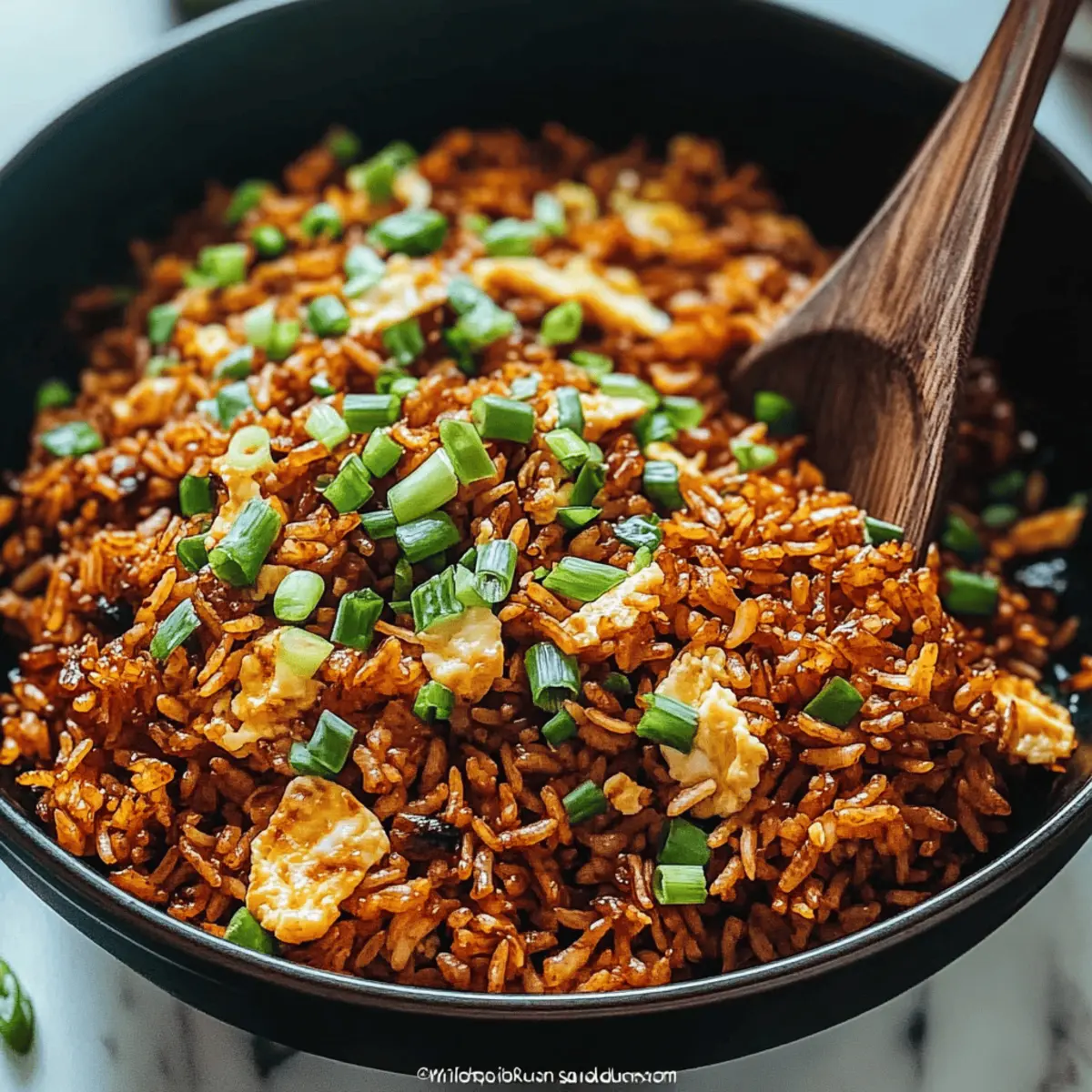 Soy Sauce Fried Rice