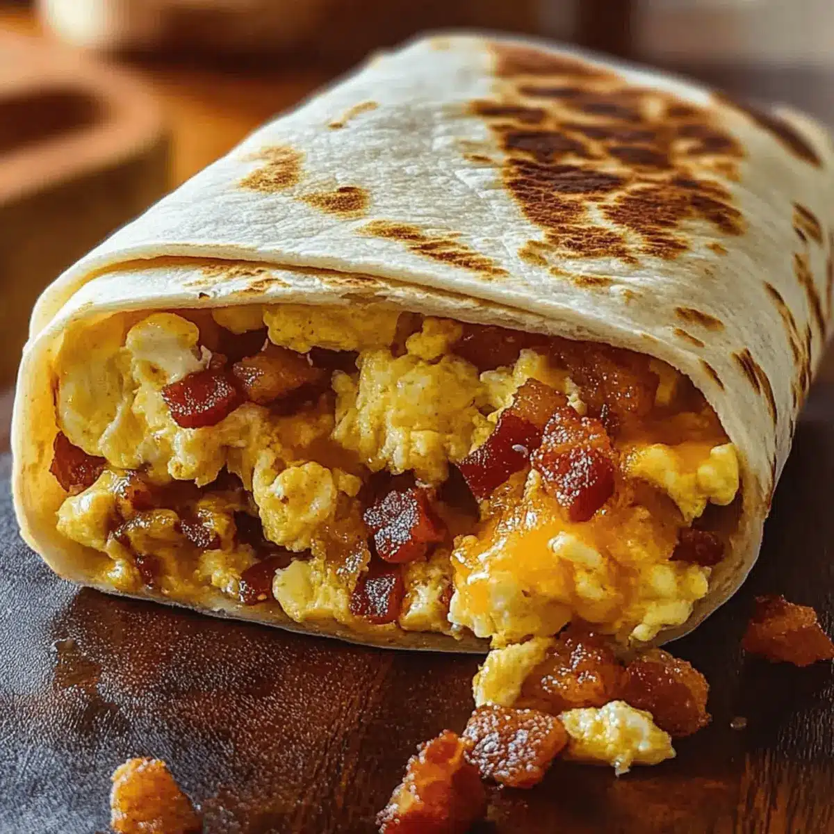 Bacon Egg Cheese Burrito