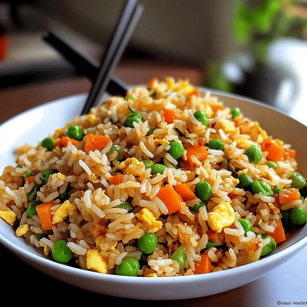 Easy Chinese Fried Rice
