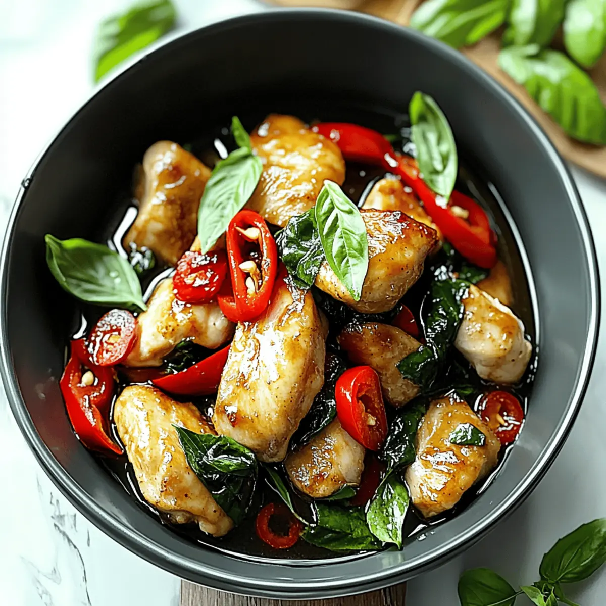 Thai Basil Chicken