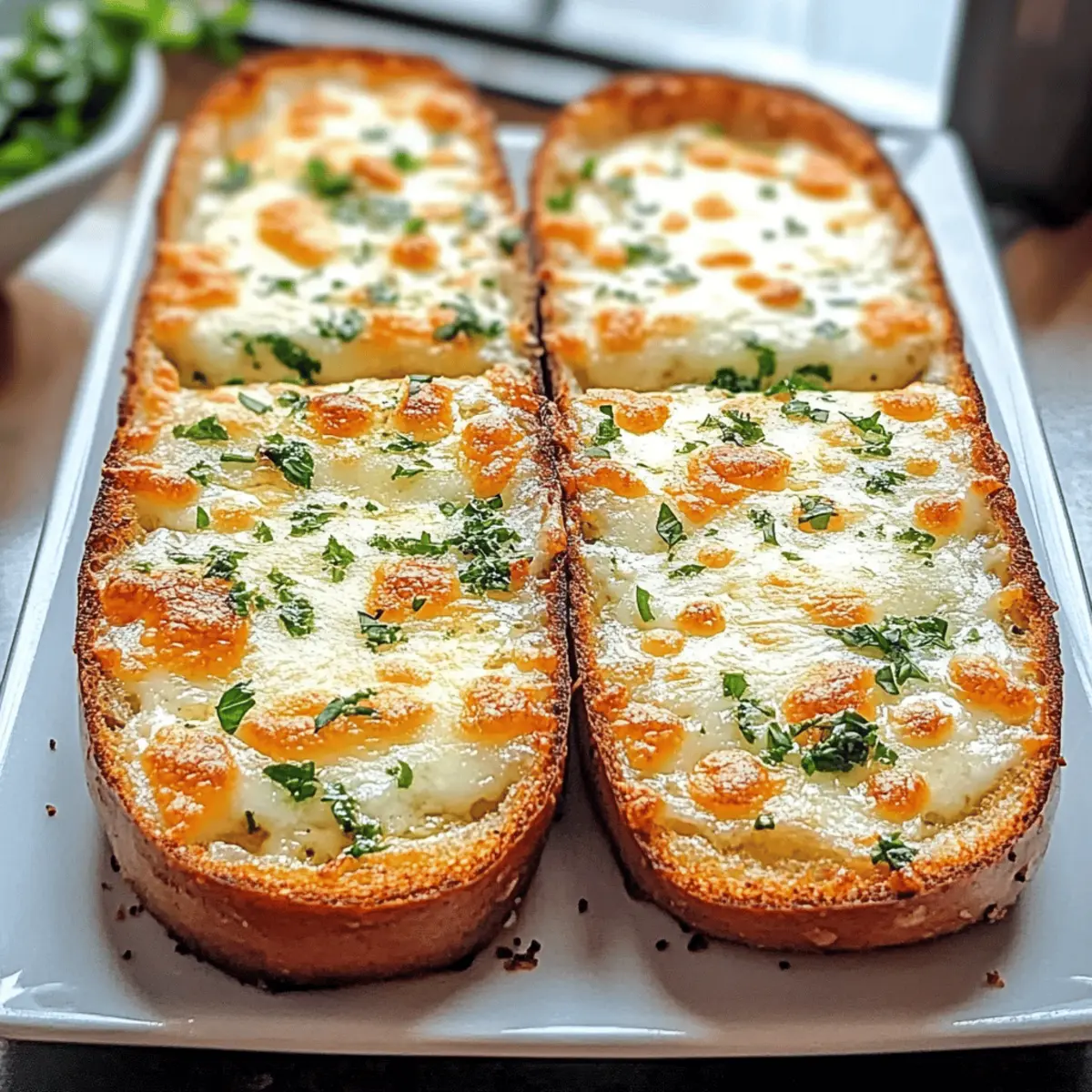 Ultimate Cheesy Garlic Bread