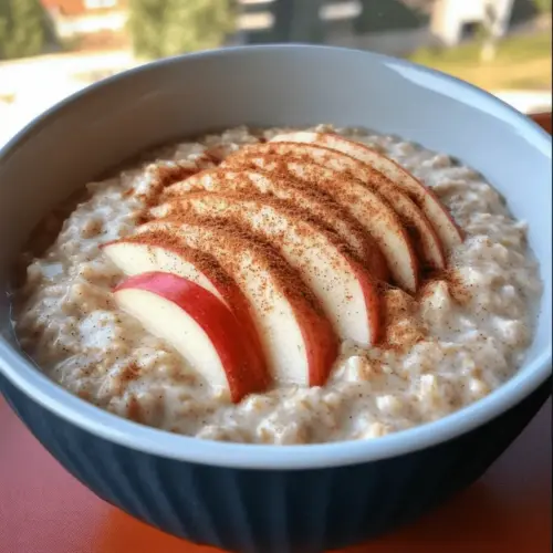 Apple Cinnamon Porridge