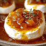 Baked Goat Cheese with Apricot Jam
