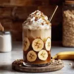 Caramelized Banana Iced Latte
