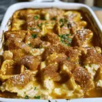 Chicken and Waffle Casserole
