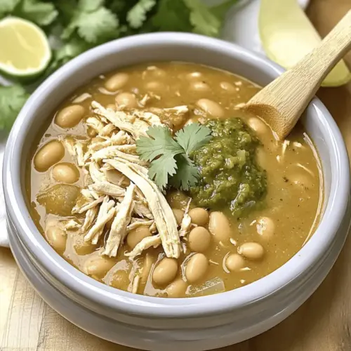 Crockpot White Chicken Chili Delight