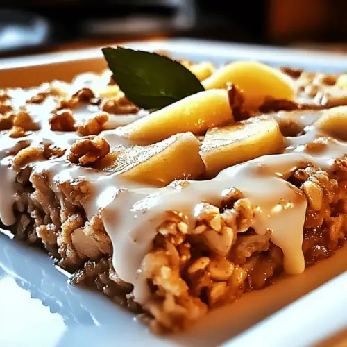 Oatmeal Apple Breakfast Bake