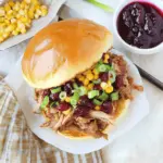 Pulled Turkey Brioche Burger