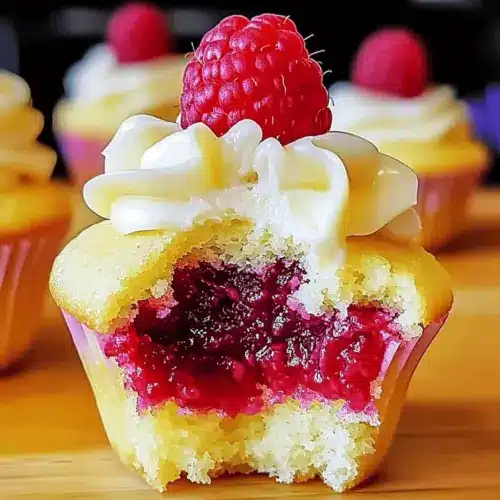Raspberry Lemon Heaven Cupcakes
