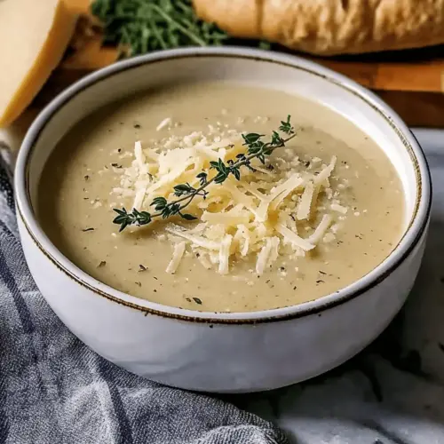 Rich Keto Garlic Soup