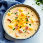 Yukon Gold Potato and Ham Soup