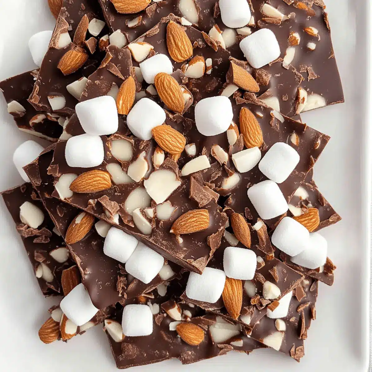 Rocky Road Chocolate Bark