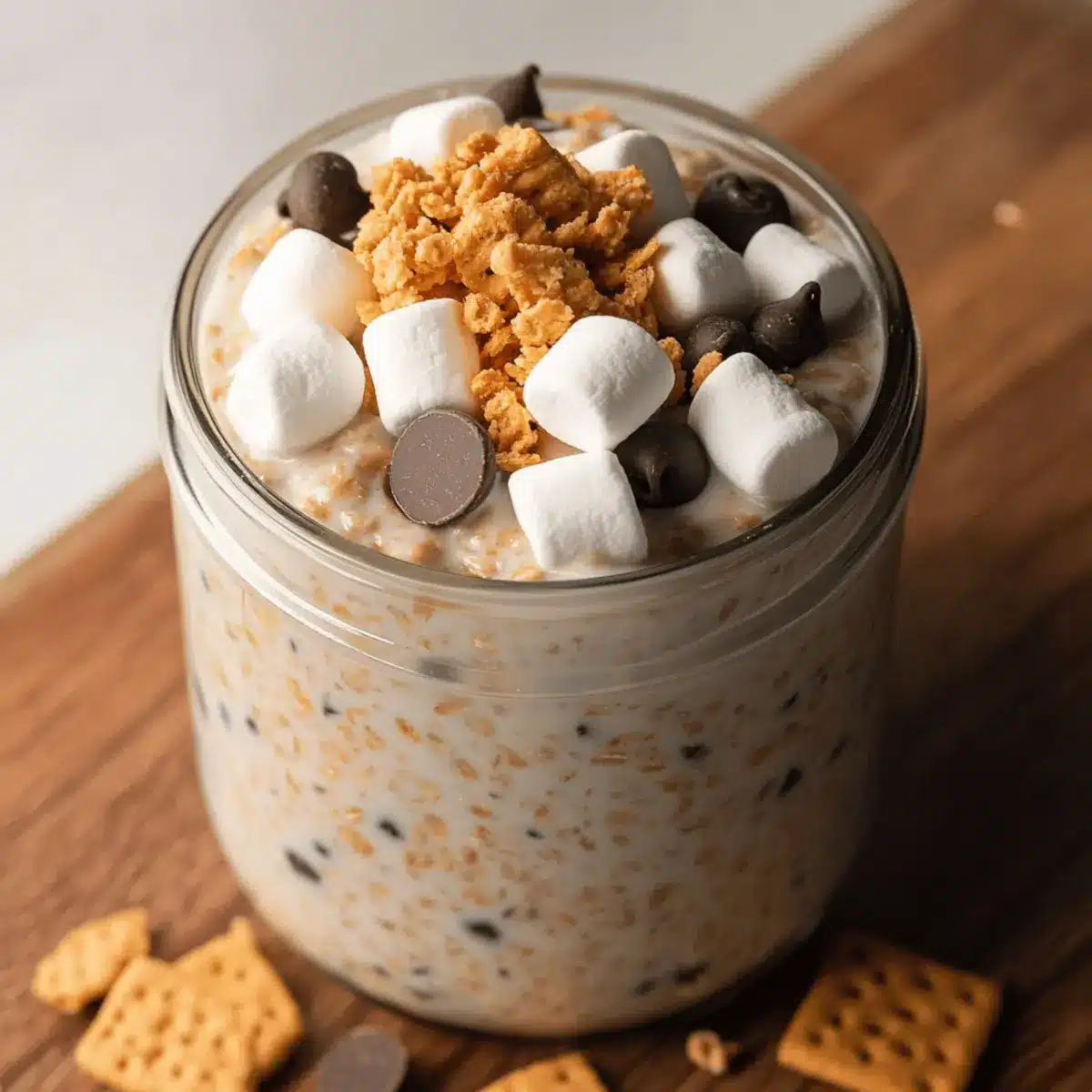 S’mores Overnight Oats