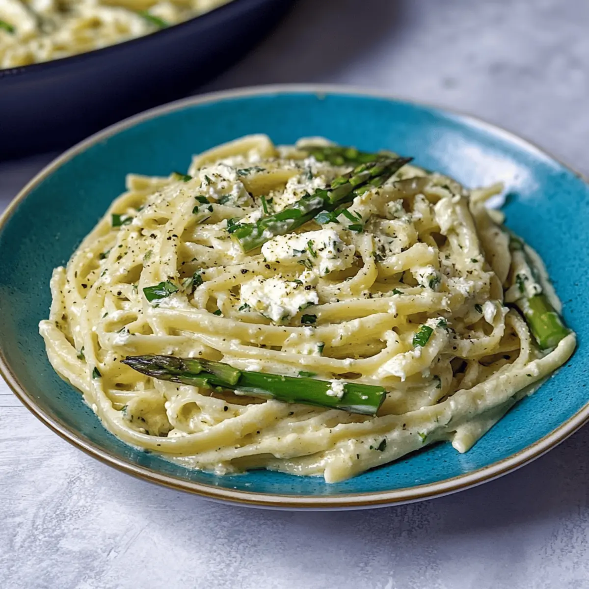 Creamy Lemon Feta Pasta