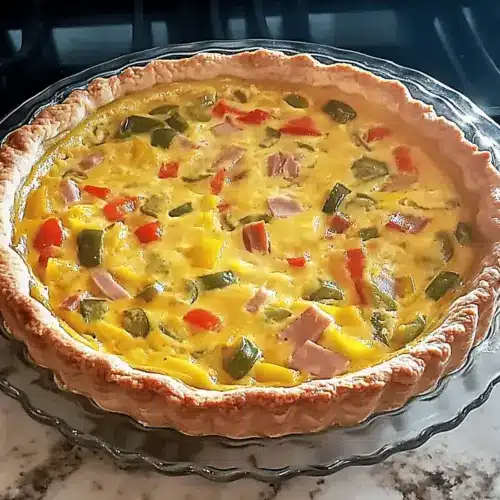 Western Omelet Quiche