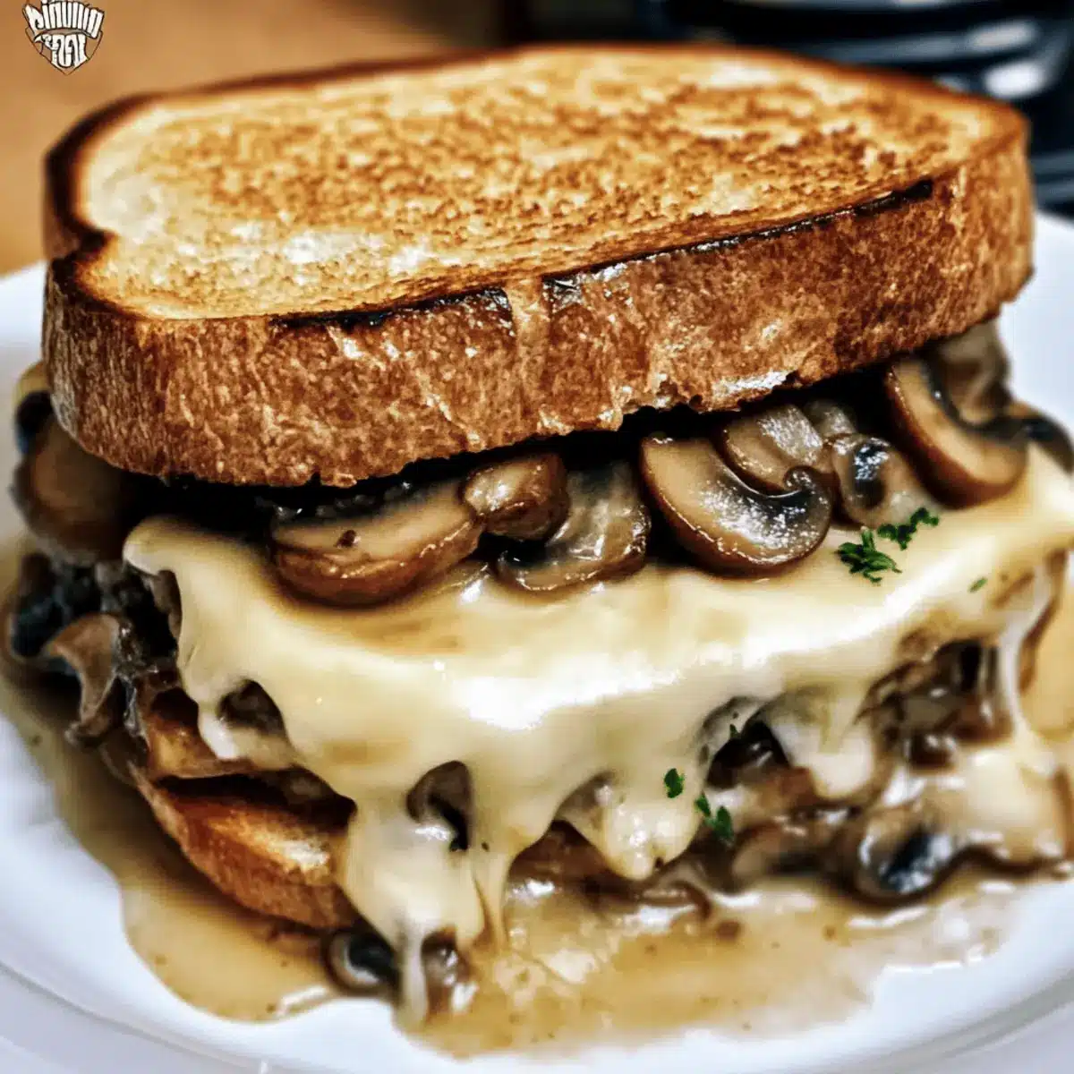 Easy Swiss Mushroom Melt