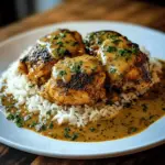 Best Smothered Chicken and Rice