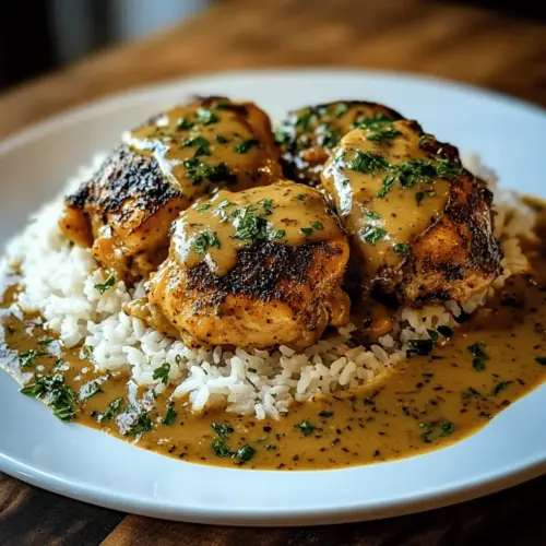 Best Smothered Chicken and Rice