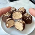 Frozen Peanut Butter Greek Yogurt Bites