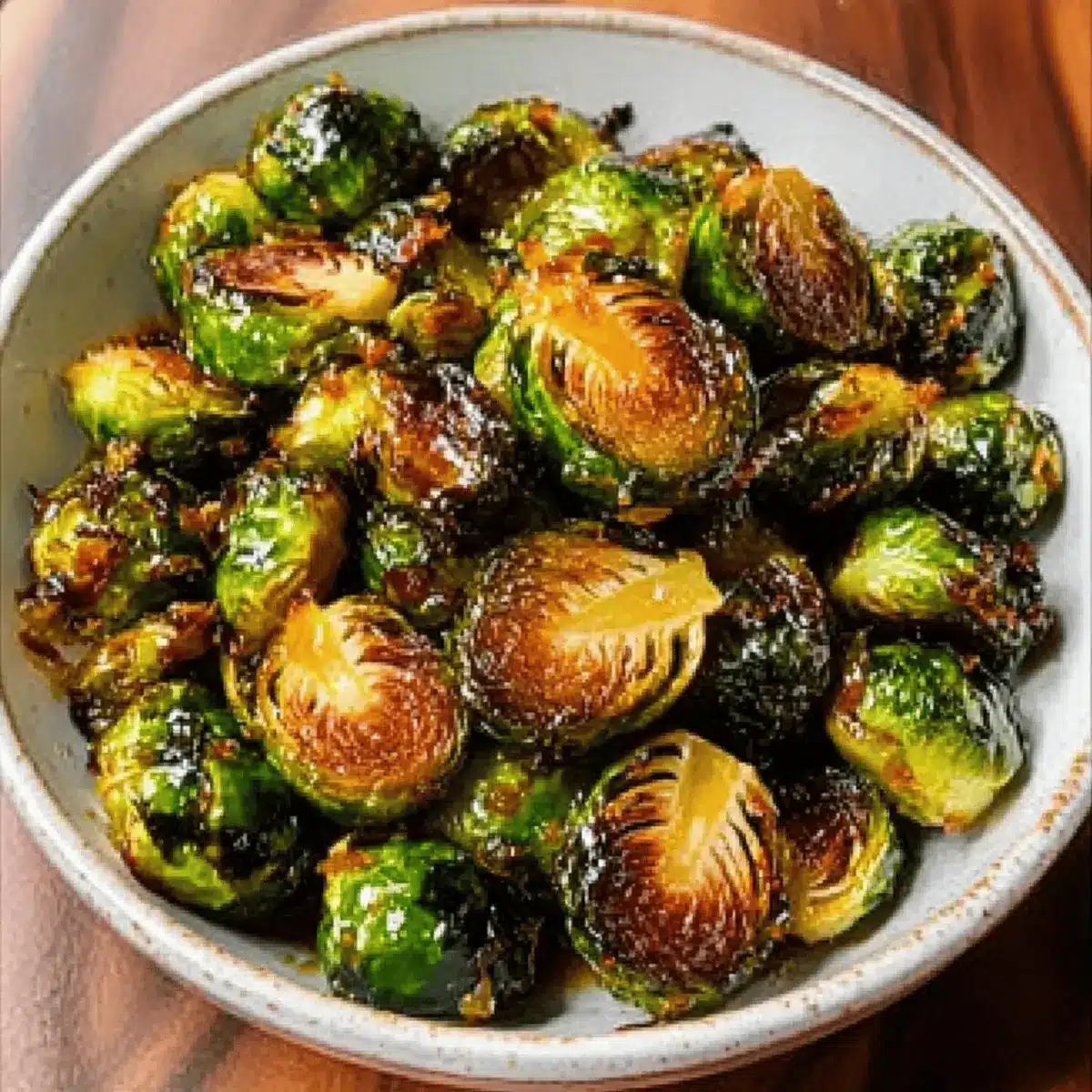 Honey Balsamic Brussels Sprouts