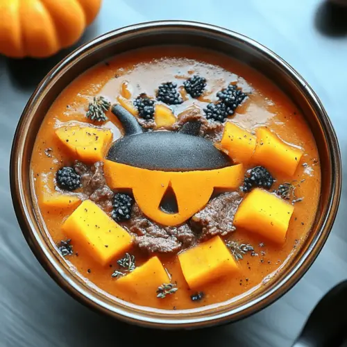 Jack-O’-Lantern Smoothie Bowls