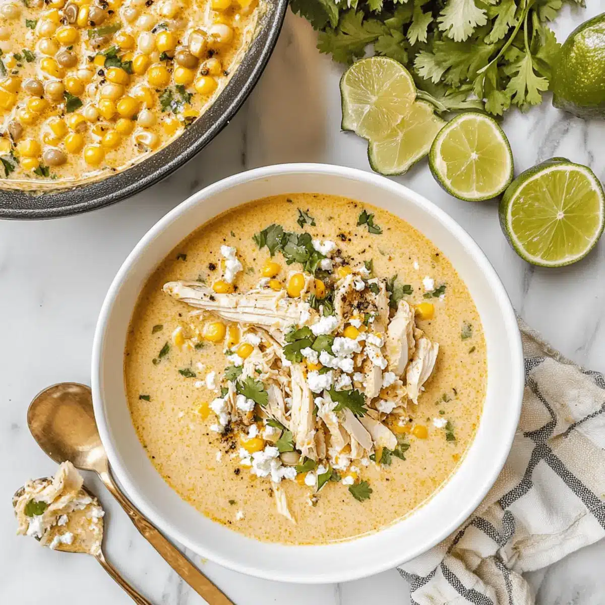 Mexican Street Corn Soup