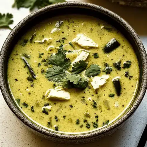 Roasted Poblano Soup