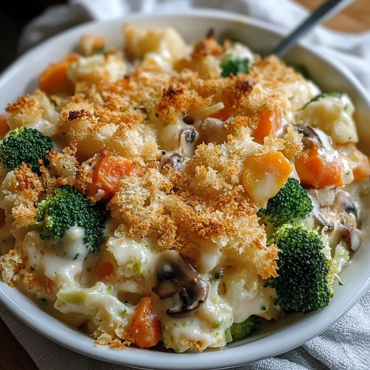 Creamy Winter Vegetable Casserole