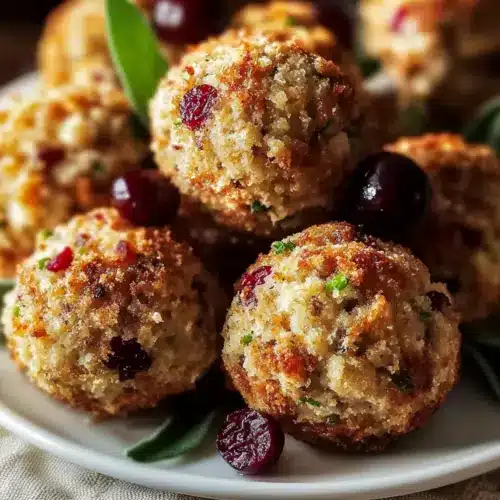 Thanksgiving Stuffing Balls
