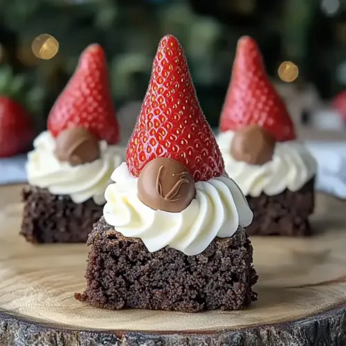 Brownie Bite Gnomes