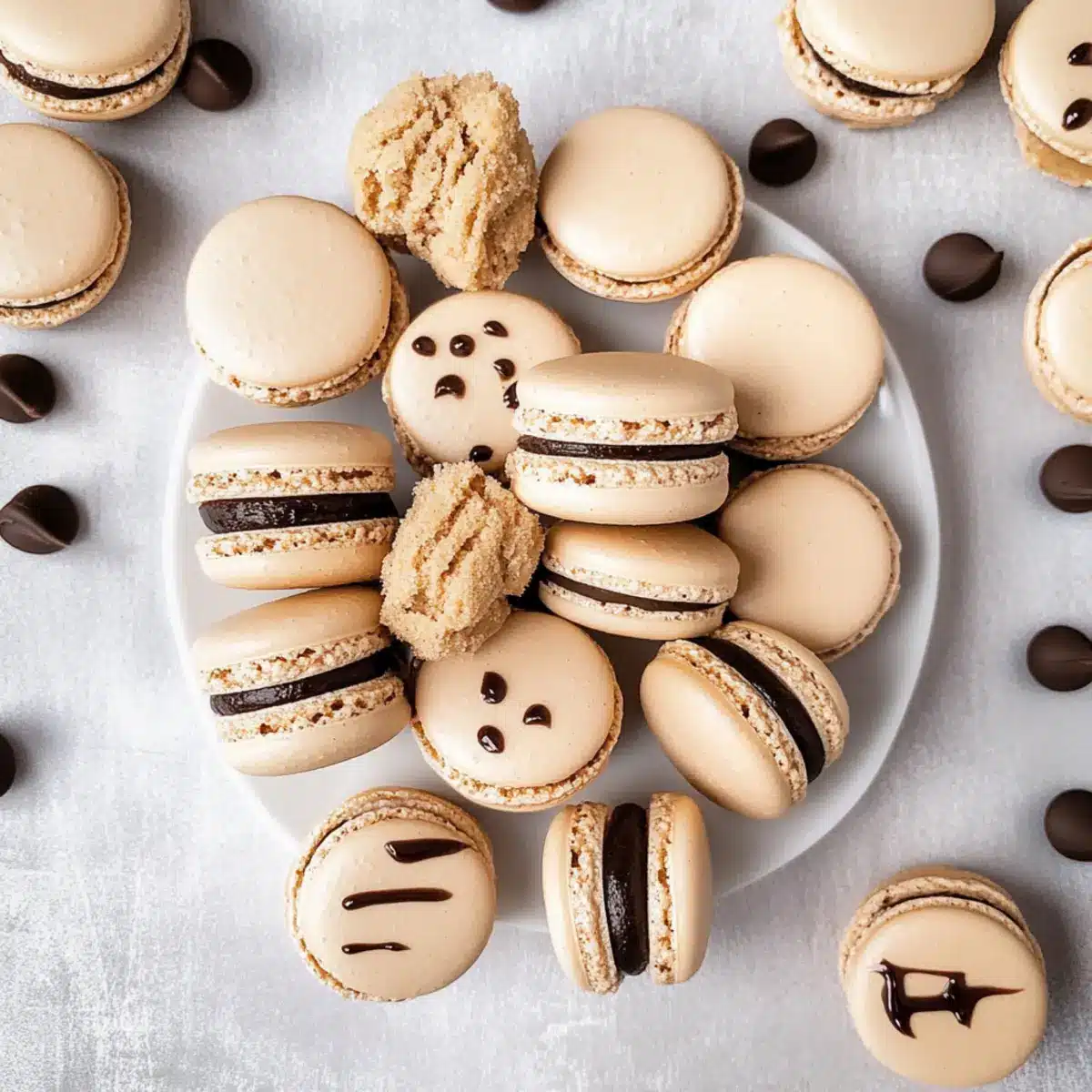 Cookie Dough Macarons