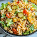Big Mac Pasta Salad