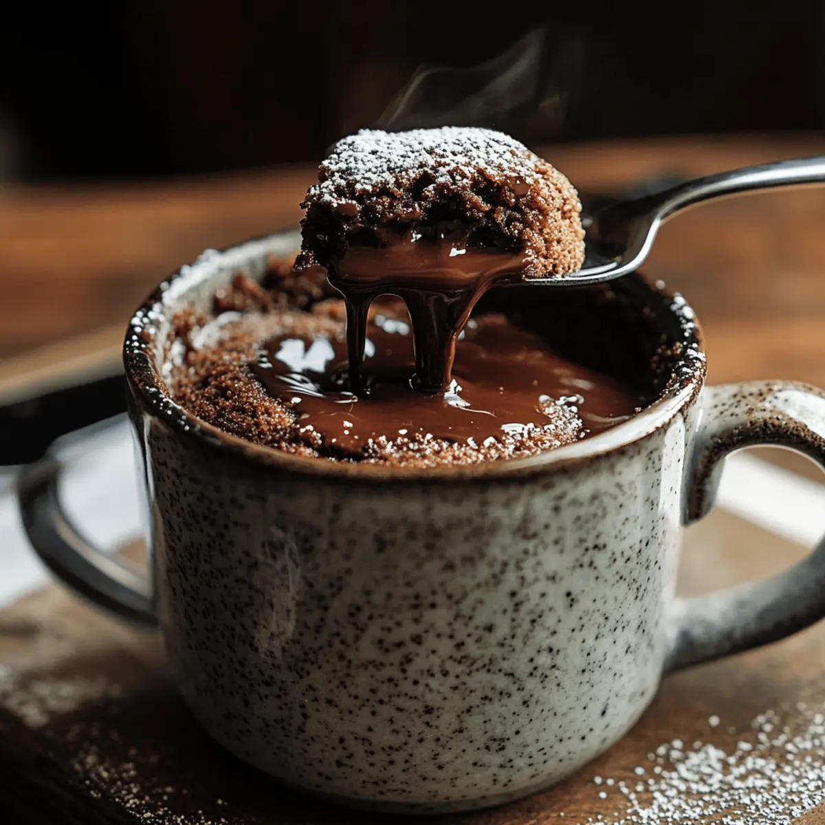 Chocolate Lava Mug Cake