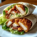 Crispy Chicken Club Wrap