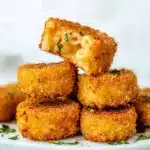 Fried Mac & Cheese Bites with Sweet Basil Marinara