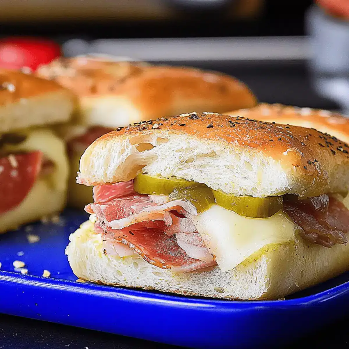 Hot Italian Sub Sliders
