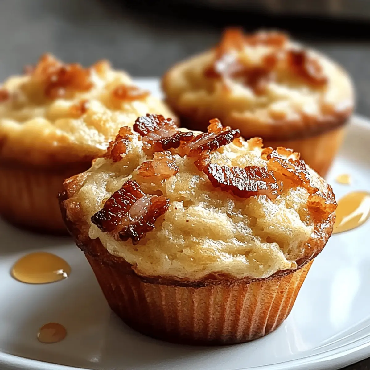Maple Bacon Pancake Muffins