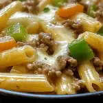 Philly Cheesesteak Pasta