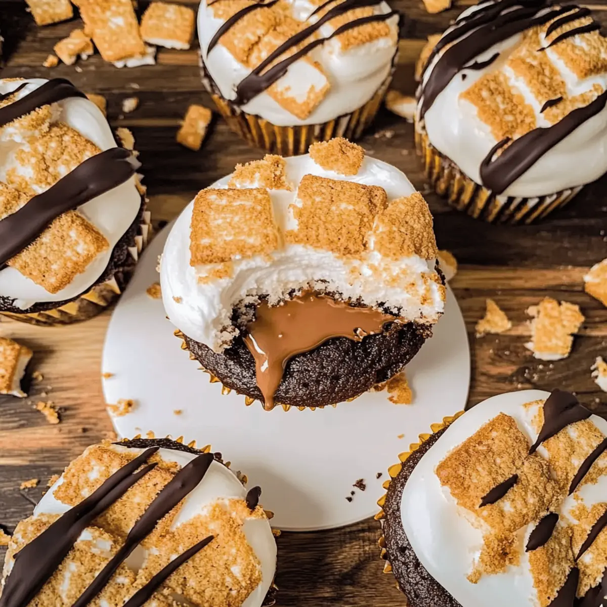 S’mores Cupcakes