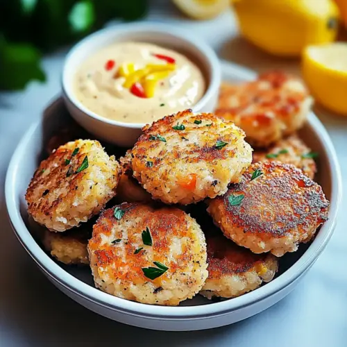 Shrimp Cakes with Lemon Aioli