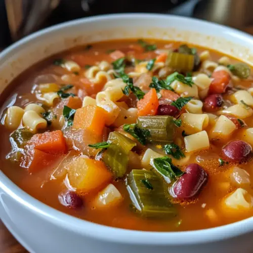 Winter Minestrone Soup
