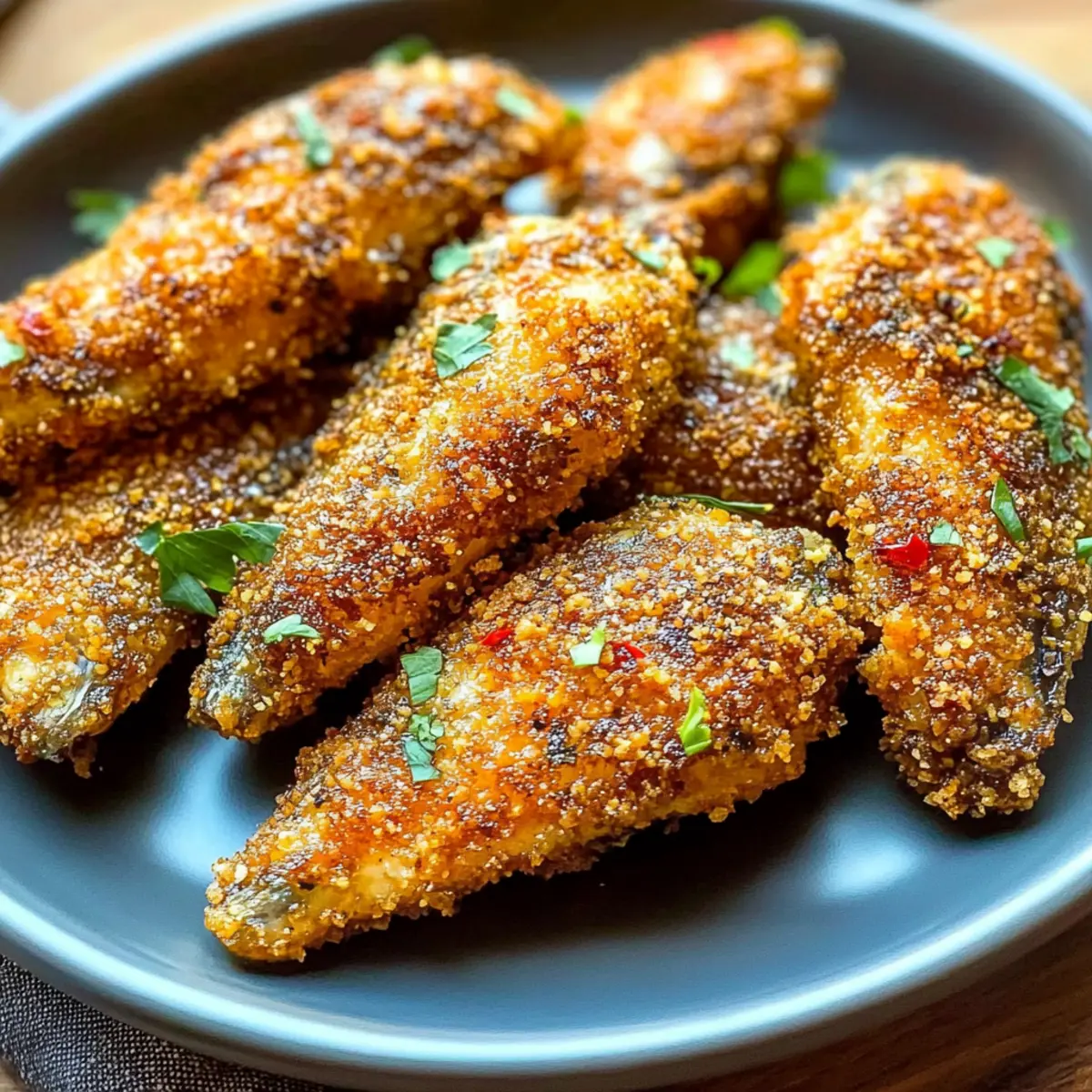 Crispy Air-Fried Sardines