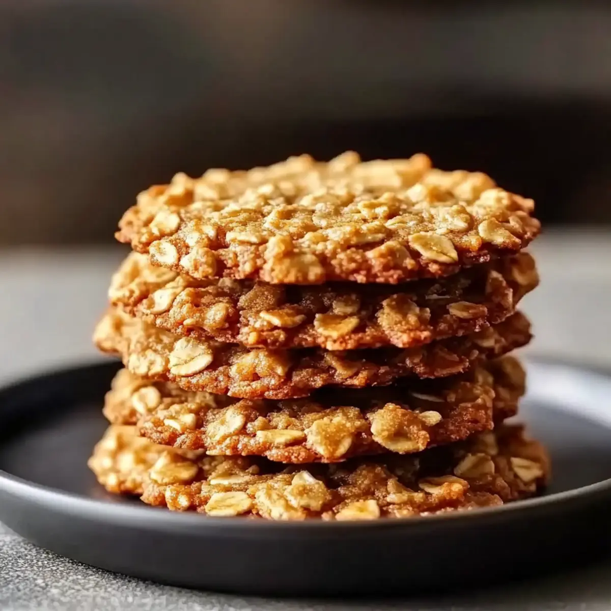 Oatmeal Lace Cookies