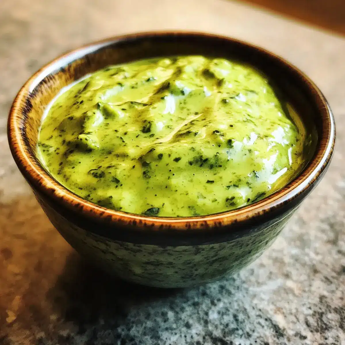 Creamy Cilantro Garlic Sauce