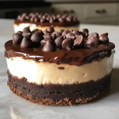 Brownie Bottom Mini Cheesecakes