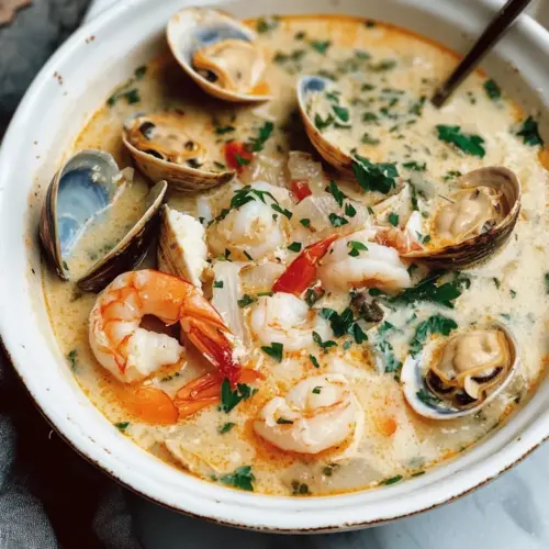 Rustic Seafood Soup
