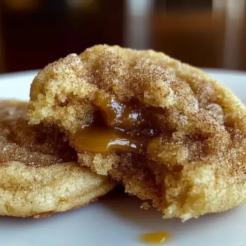Brown Sugar Cinnamon Caramel Cookies